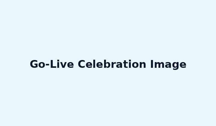 Go-Live Celebration Image
