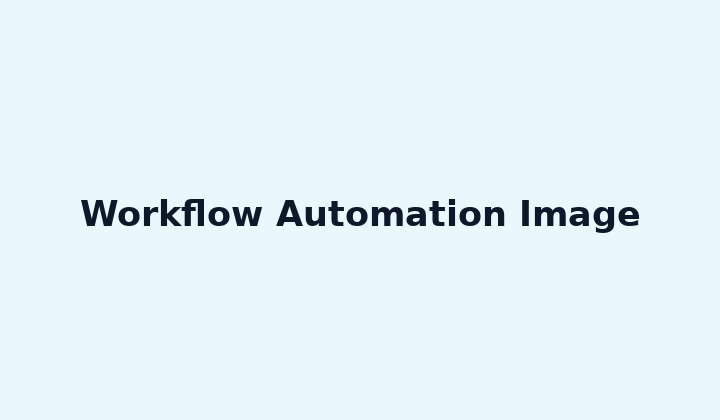 Workflow Automation Image