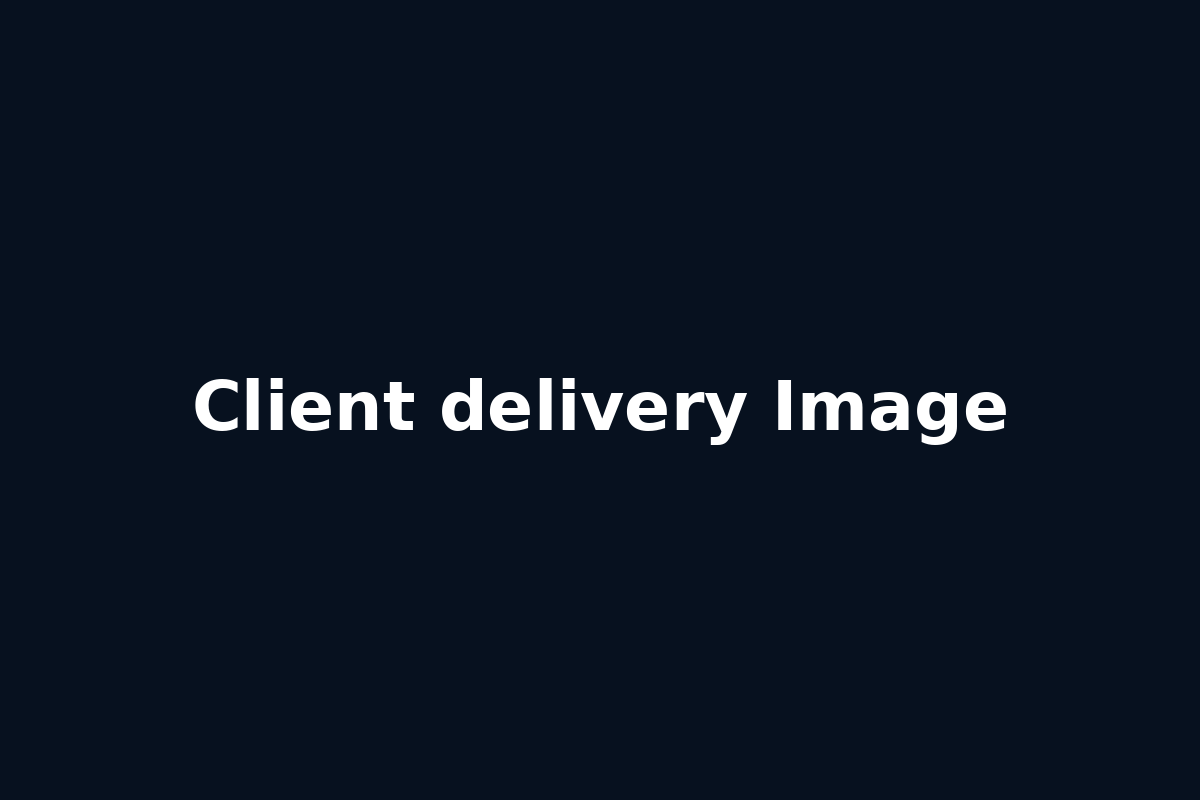 Client delivery Image