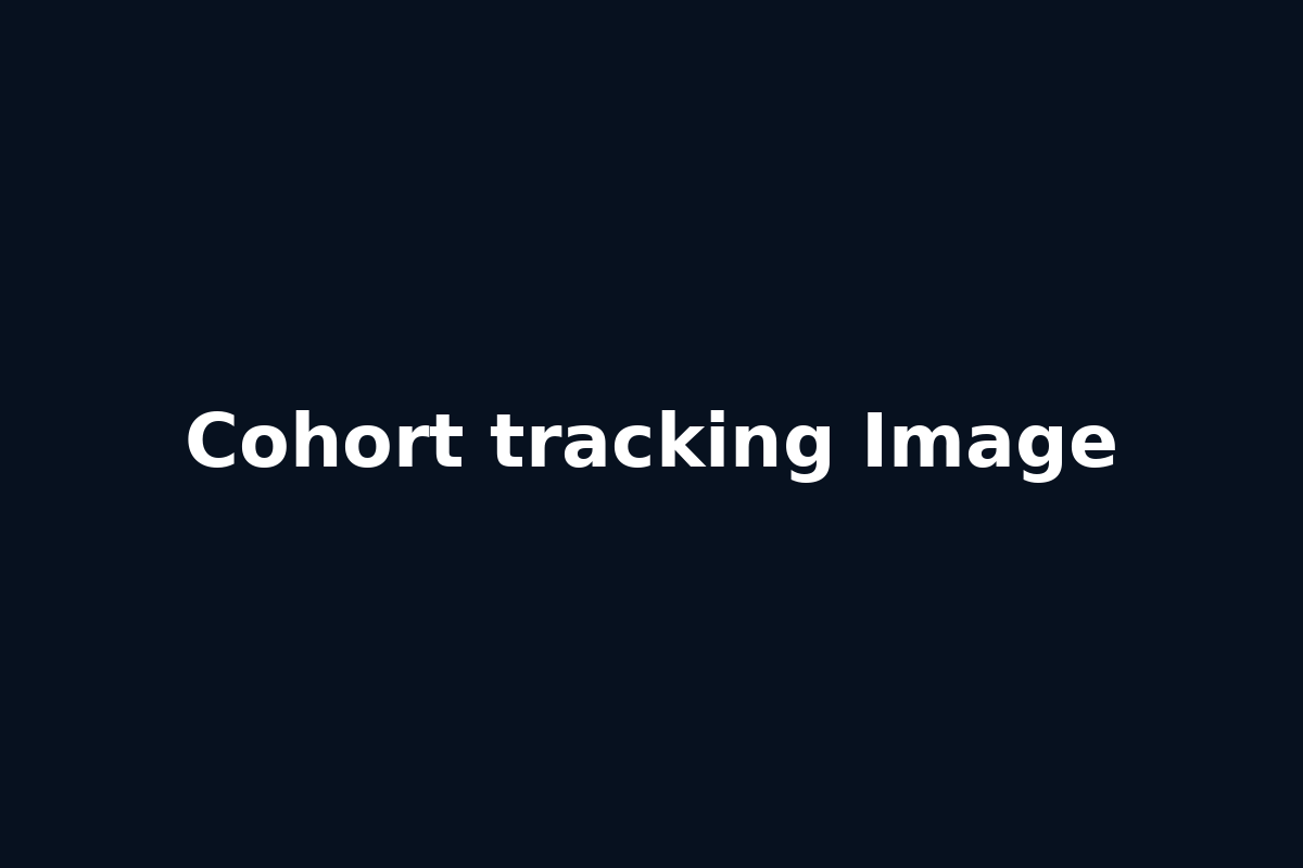 Cohort tracking Image