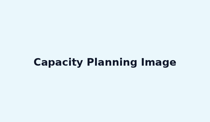 Capacity Planning Image