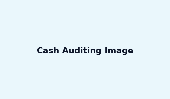 Cash Auditing Image