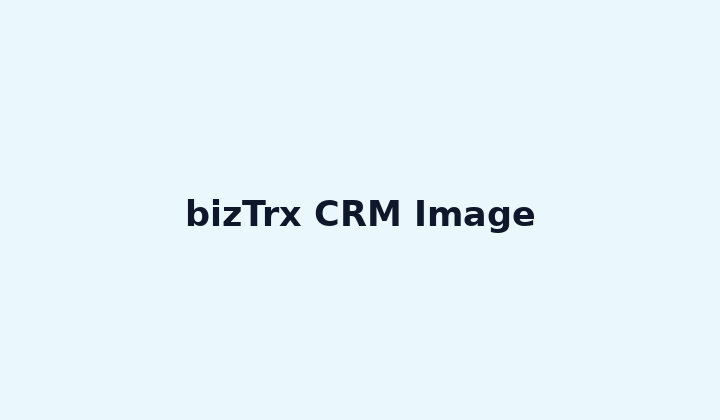 bizTrx CRM Image