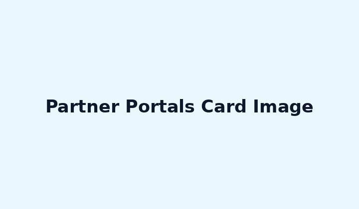 Partner Portals Card Image
