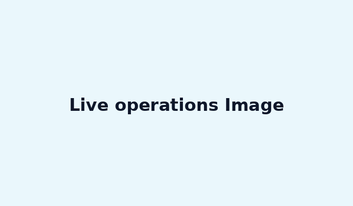 Live operations Image