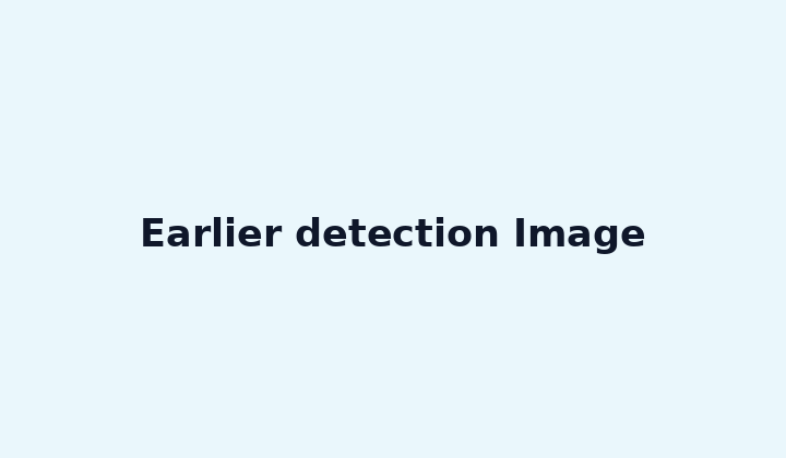 Earlier detection Image