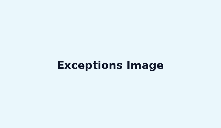 Exceptions Image