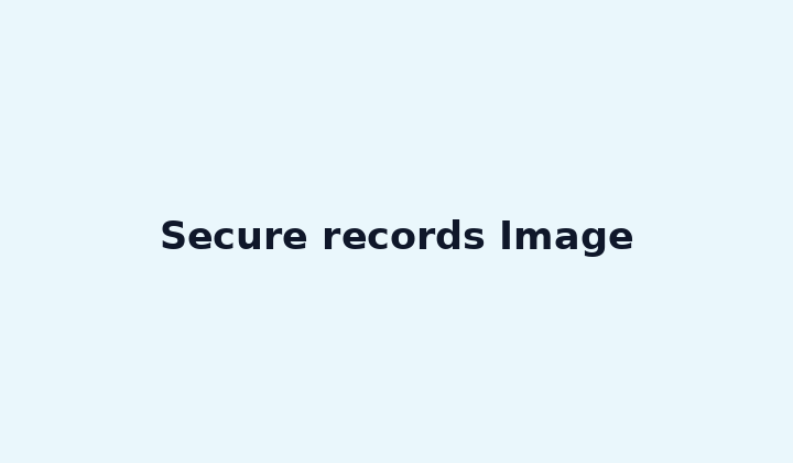 Secure records Image